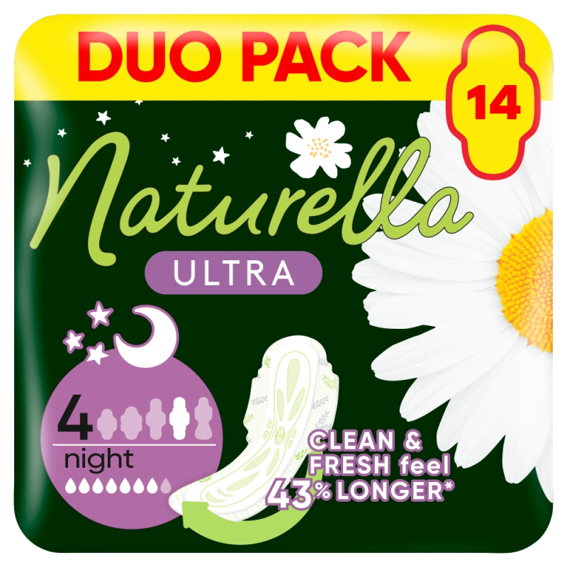 NATURELLA Camomile Ultra Night 14 kusů