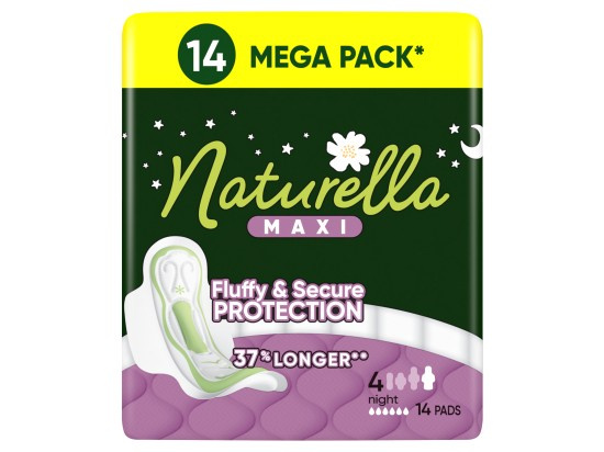 NATURELLA Classic Camomile Night Hygienické Vložky 14 ks