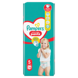 Pampers Pants plenkové kalhotky 5 (11–17 kg)