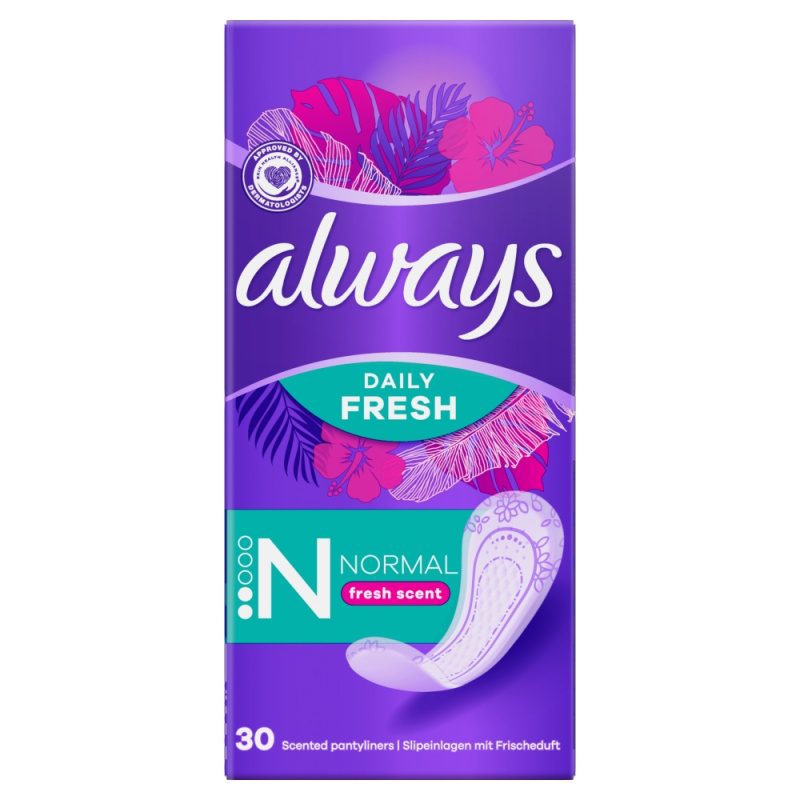 ALWAYS Fresh&Protect Normal Fresh Intimní vložky 30 ks