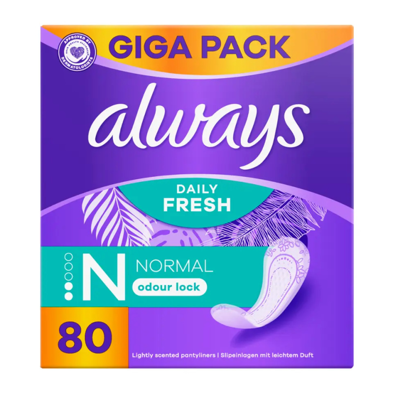 ALWAYS Fresh&Protect Normal Intimní vložky 80 ks