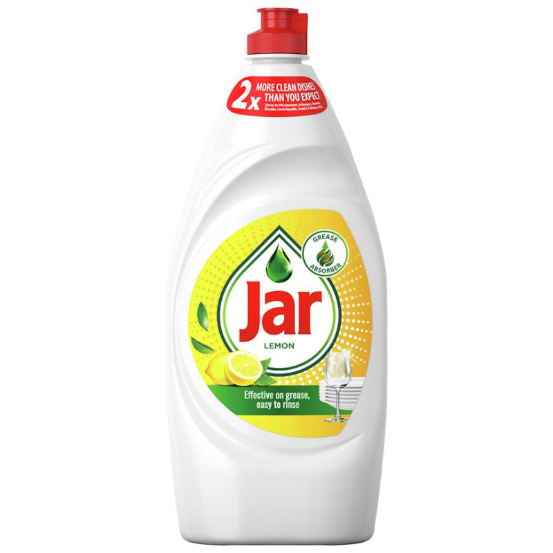 Jar - prostředek na mytí nádobí - Citron, 900 ml