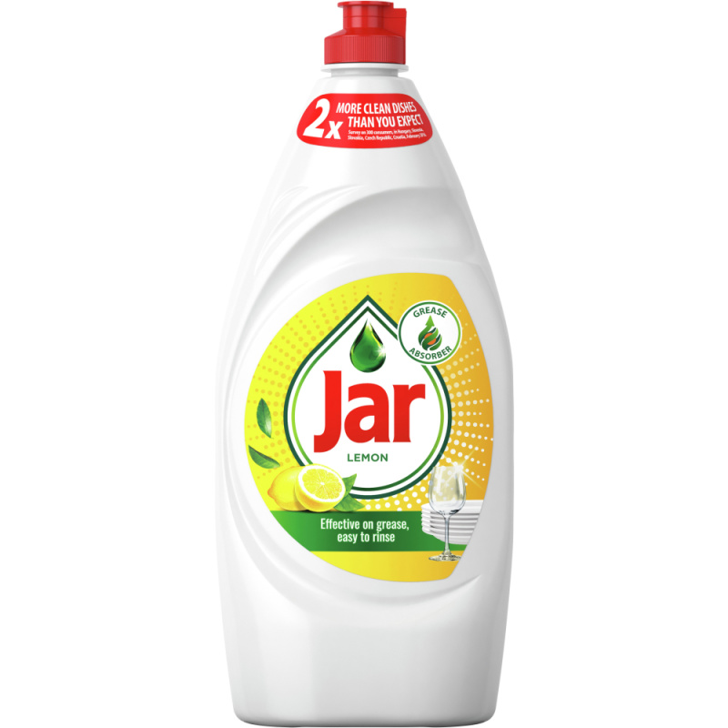 Jar - prostředek na mytí nádobí - Citron, 900 ml