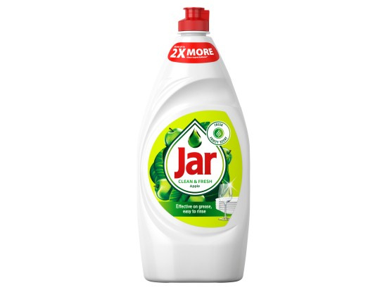 Prostředek na mytí nádobí Jar - zelené jablko, 900 ml