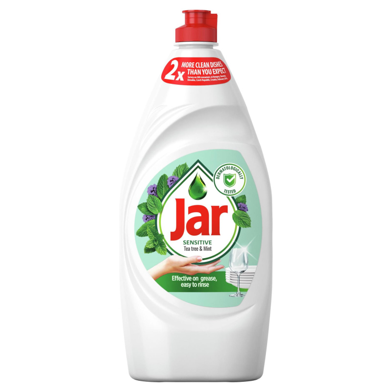 Prostředek na mytí nádobí Jar - Sensitive, 900 ml