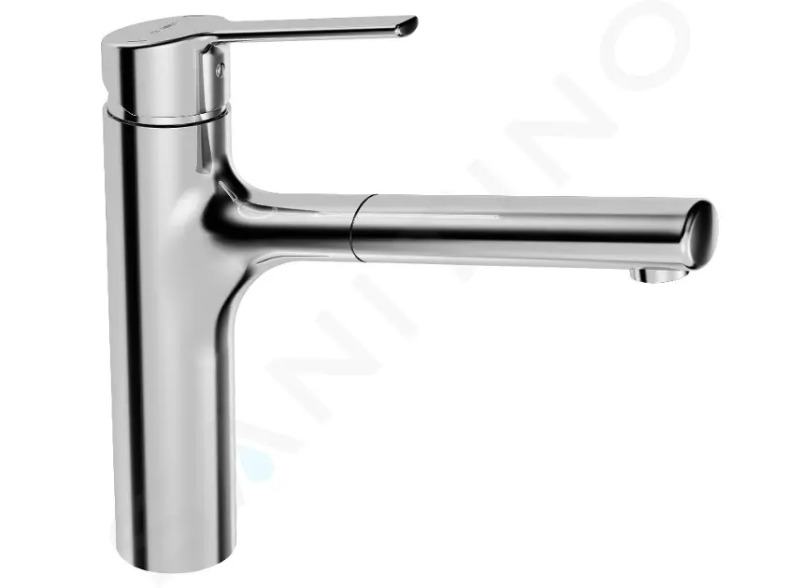 Hansa Ronda dřezová baterie s vytahovací sprškou chrom 03342273