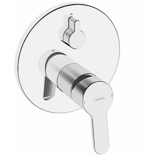 Hansa Primo sprchová a vanová baterie bez podomítkového tělesa chrom 89 903 003