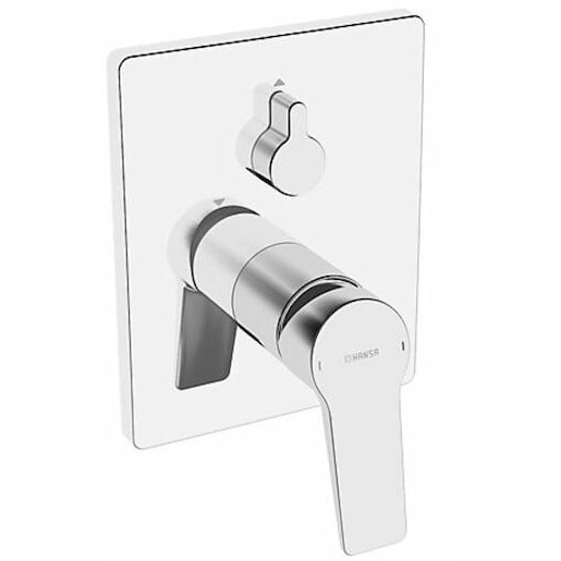 Hansa Twist sprchová a vanová baterie bez podomítkového tělesa chrom 89 843 083