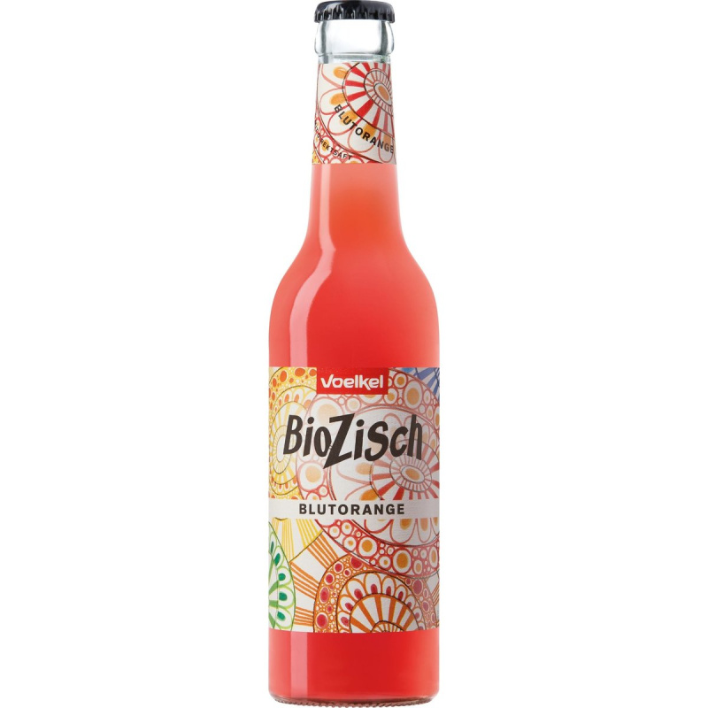 Voelkel BioZisch BIO Červený pomeranč limonáda sklo