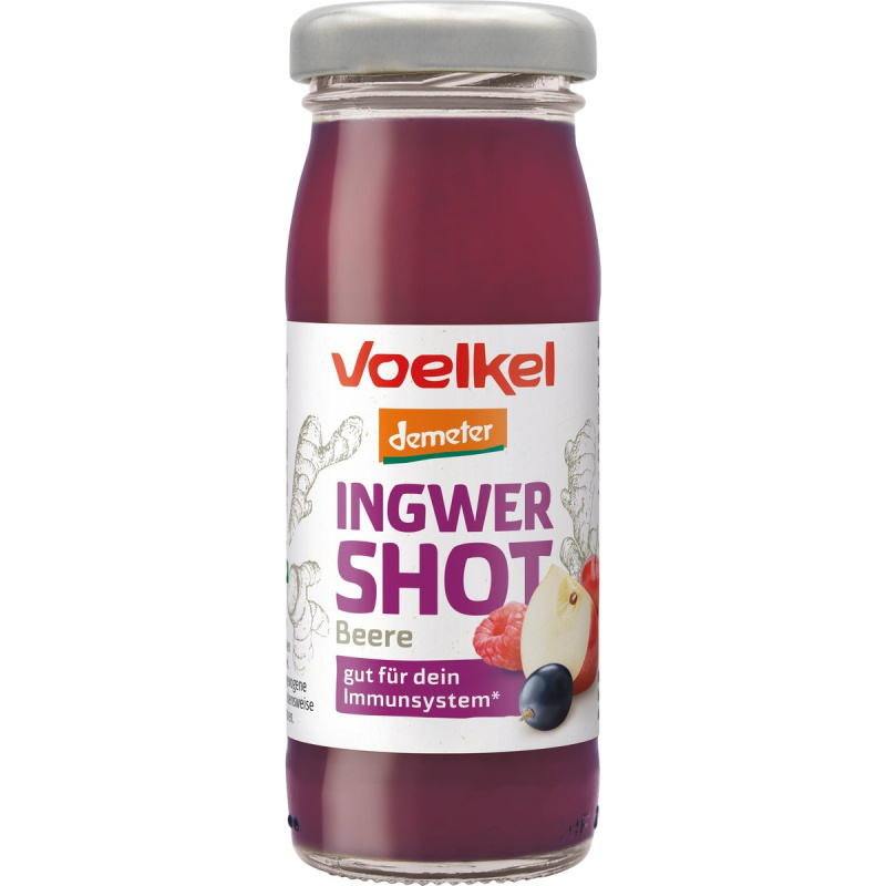 Voelkel Demeter BIO shot zázvor a malina