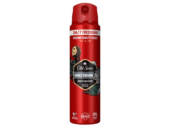 Old Spice Wolfthorn XXL Body Spray deodorant ve spreji 150 ml