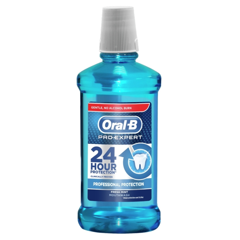 Oral B Pro-Expert Professional Protection ústní voda příchuť Fresh Mint 500 ml