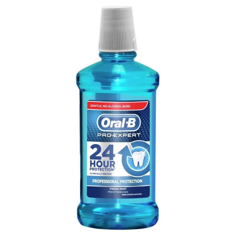 Oral B Pro-Expert Professional Protection ústní voda příchuť Fresh Mint 500 ml