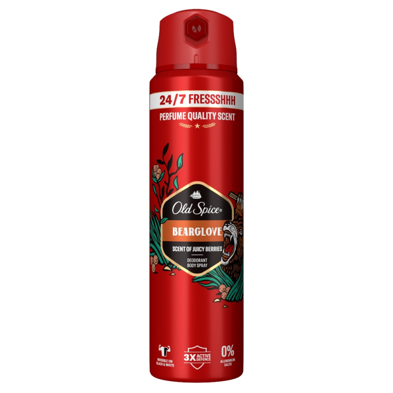 Old Spice Bearglove osvěžující deodorant ve spreji pro muže 150 ml