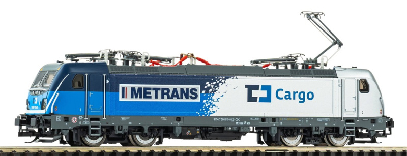 Piko Elektrická lokomotiva BR 388 Metrans Cargo VI včetně zvukového dekodéru, digitální - 47809