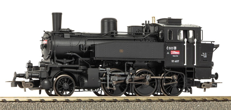 Piko Parní lokomotiva BR 335.1 ČSD III včetně zvukového dekodéru, digitální - 50750