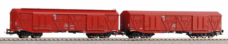 Piko Sada 2 Krytých velkokapacitních vagónů 401Ka PKP V - 58232