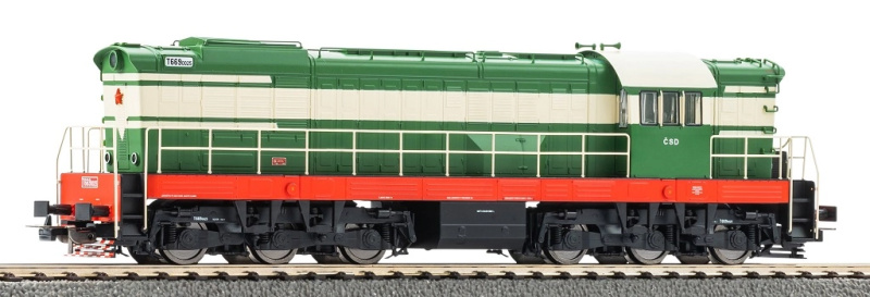 Piko Dieselová lokomotiva T 669.0 ČSD IV včetně zvukového dekodéru, digitální - 59796