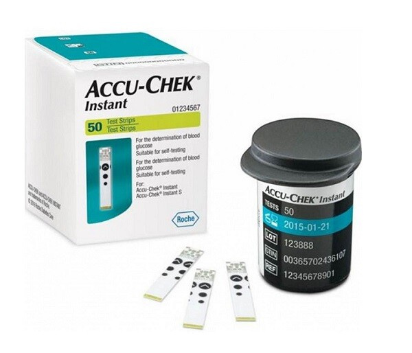 ACCU-CHEK Instant diagnostické proužky 50 kusů