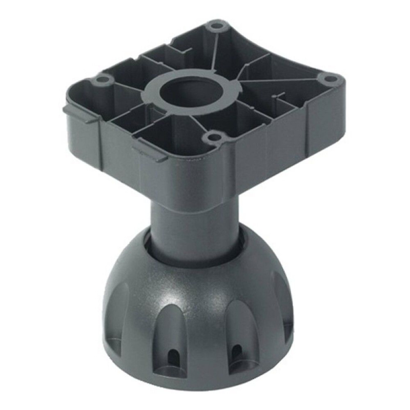 Nábytková noha kulatá Stabilit / nastavitelná / plast / 20 cm / černá Varianta: ivi1