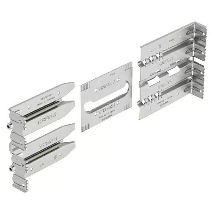 Upevnění rámu Häfele Startec Frame Fix / 6 ks / pro dřevěné rámy Varianta: ivi0