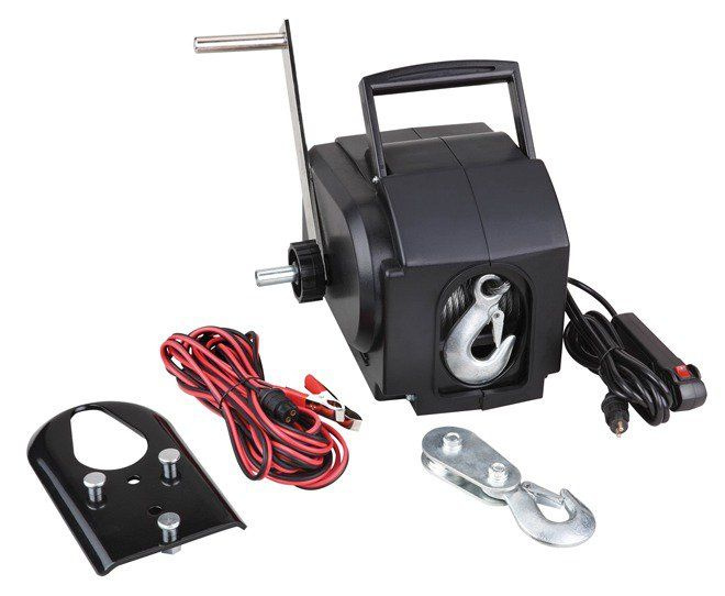 Elektrický lanový naviják 1200/12 V - GU55127