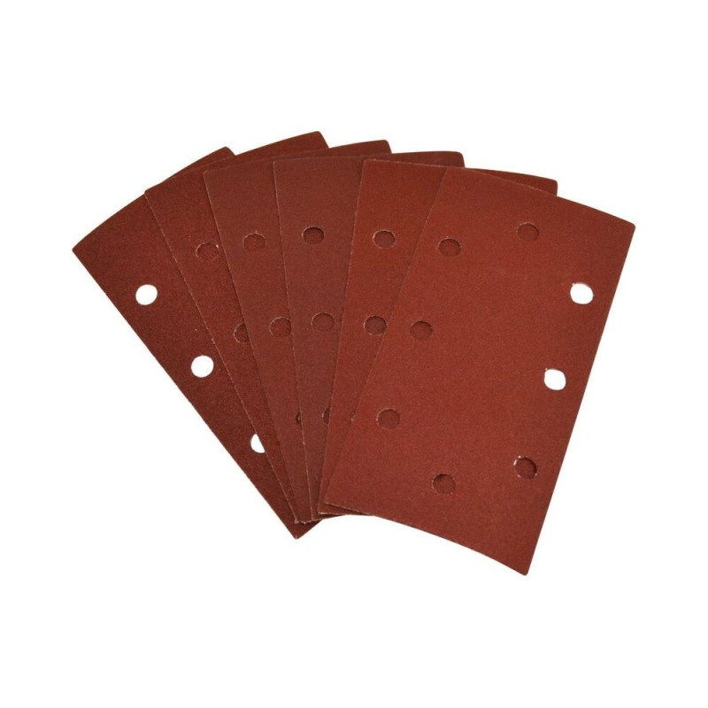 Brusný papír pro vibrační brusku 93x187 mm, 2x K60, 2x K80, 2x K100