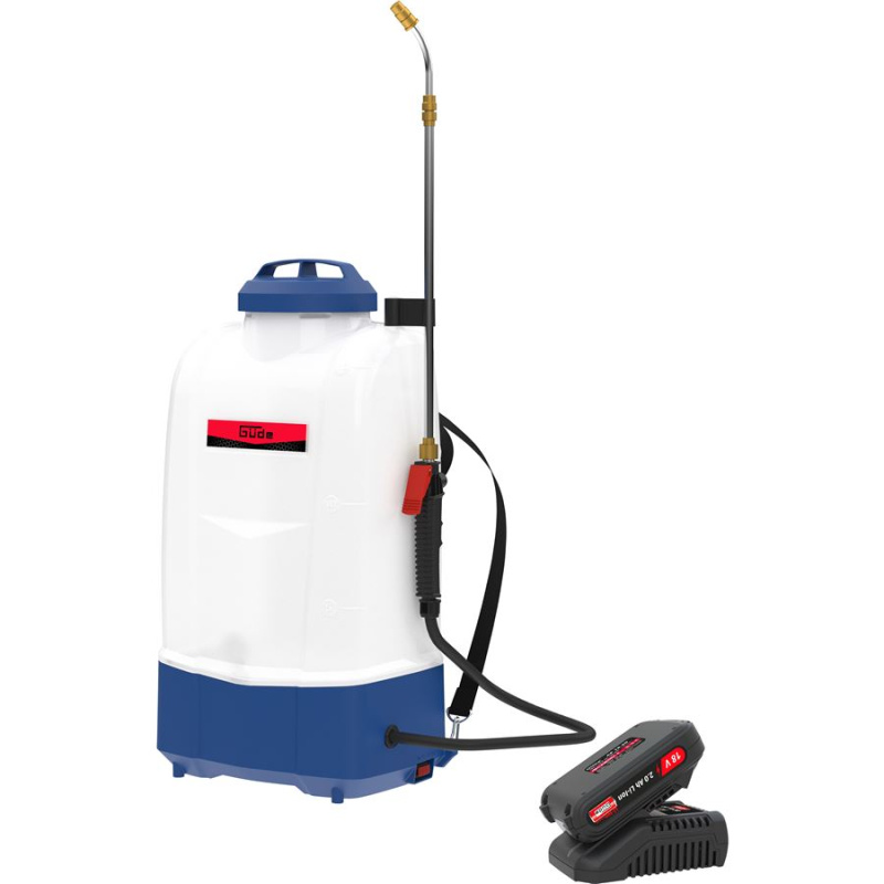 GüDE GMBH Güde SG 18-201-23 R 18V - akumulátorový postřikovač (s 2,0 akumulátorem a nabíječkou)