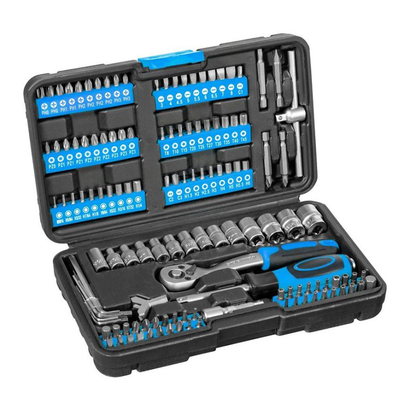 Sada bitů s gola sadou 1/4", 130 ks - GU39001