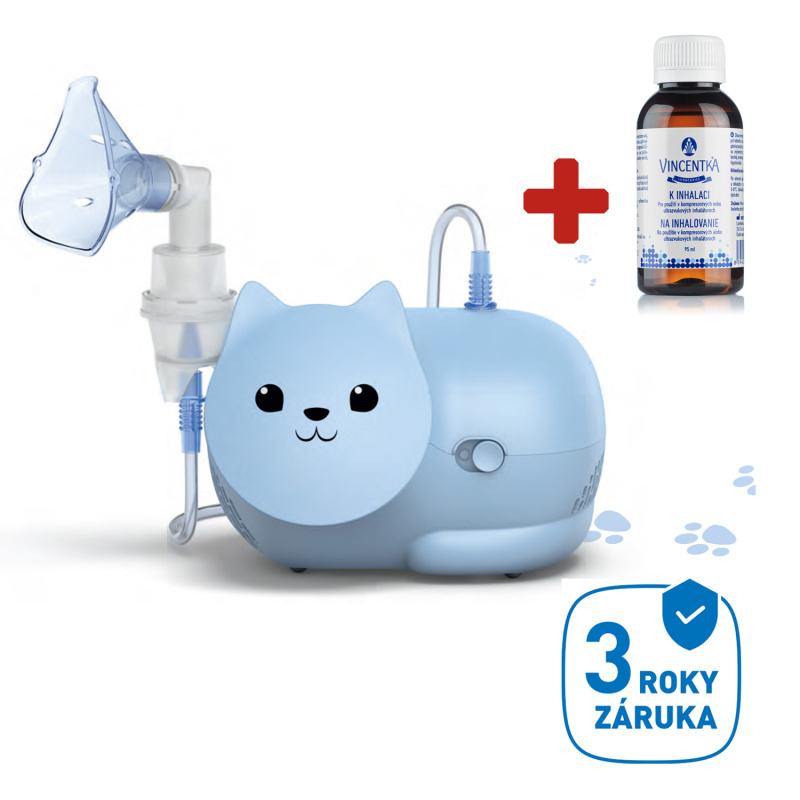 Omron Nami Cat C303K inhalátor kompresorový modrý