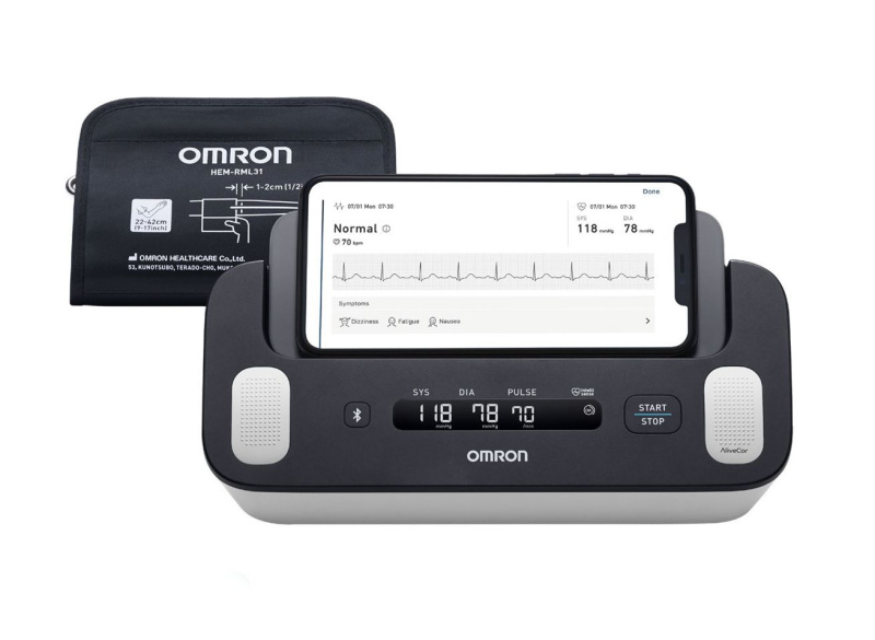 OMRON Tonometr complete s EKG