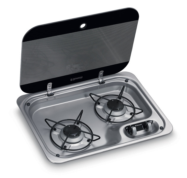 DOMETIC Vařič se skleněným krytem Vařič 2 plameny 460 x 335 mm