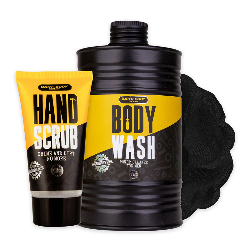 Koupelový set BATH and BODY TOOLKIT ve vodotěsném sáčku ACCENTRA