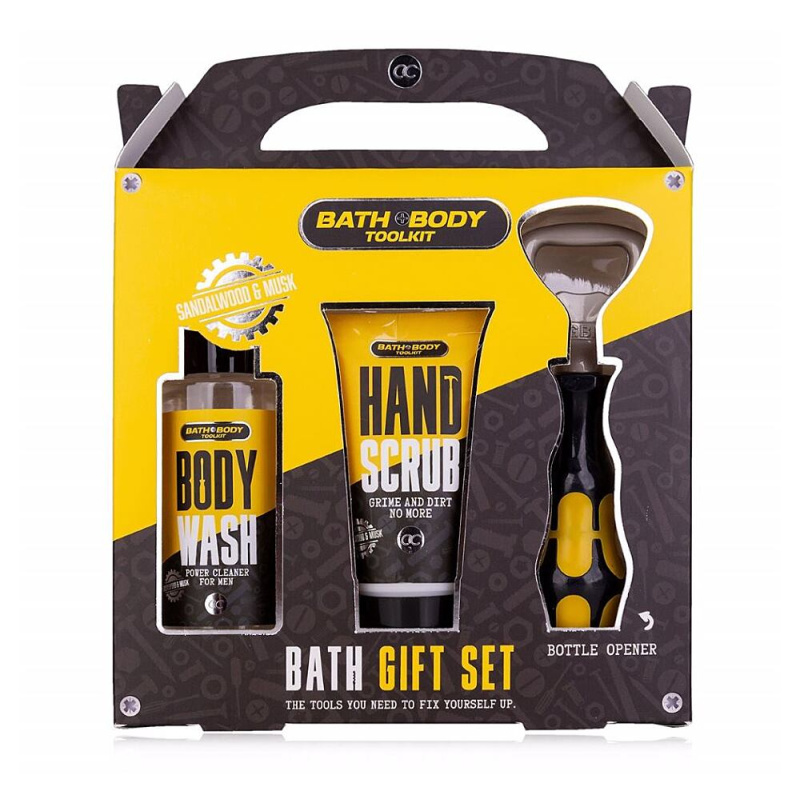 Accentra BATH and BODY TOOLKIT dárková sada pro muže