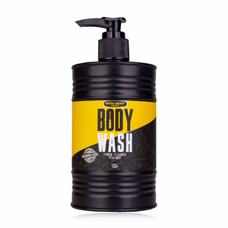 Accentra BATH and BODY TOOLKIT sprchový gel s pumpičkou pro muže 400 ml