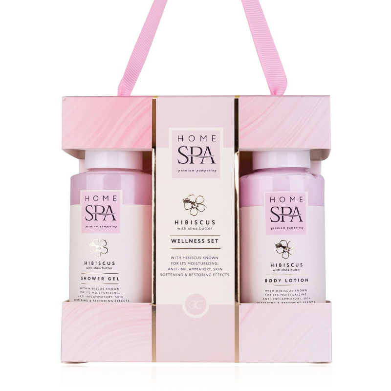 Accentra Dárková sada koupelové péče Hibiscus Home Spa