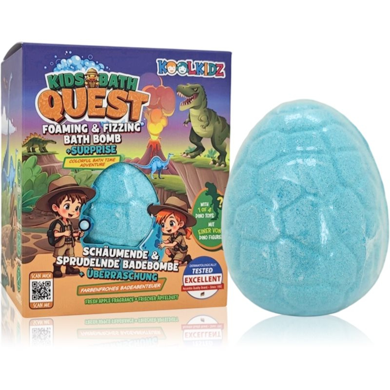 ACCENTRA Koupelová bomba koolkidz s překvapením dinosaurus jablko 160 g