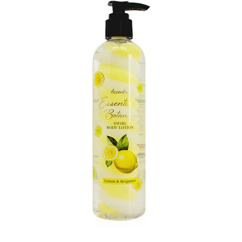 Accentra Tělové mléko Lemon & Bergamot Essential Botanicals 300 ml