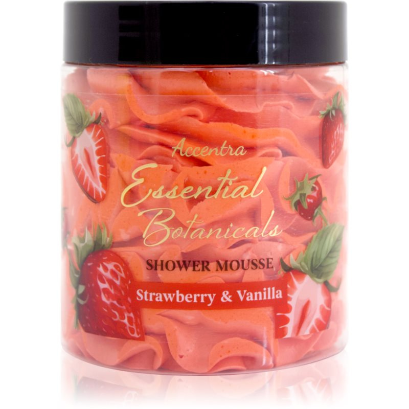 Accentra Sprchová pěna Strawberry & Vanilla Shower Mousse 160 g