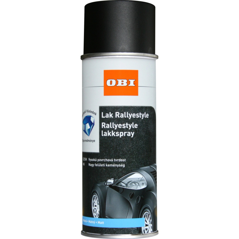 OBI Sprej rallye černý matná 400 ml