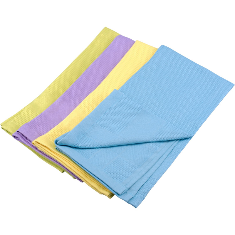 Purclean Utěrky na nádobí z mikrovlákna, 4 ks