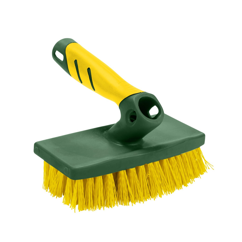 Steuber Kartáčový nástavec na drhnutí zeleno-žlutý