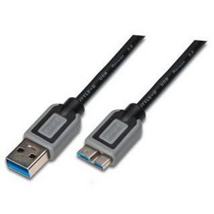 Digitus AK-300117-003-S USB 3.0 kabel, USB A - Micro USB B, M / M, 0,25 m,UL, bl