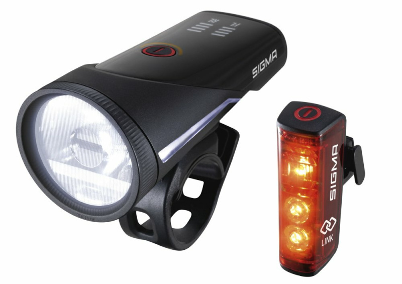 sada světel SIGMA Aura 100 / Blaze Link Velikost: dobíjecí