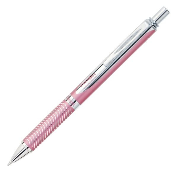 Gelový roller Pentel Energel Steel - růžový