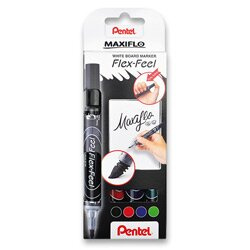 Pentel Maxiflo Flex-Feel MWL5SBF - popisovač na bílé tabule - sada 4 barev