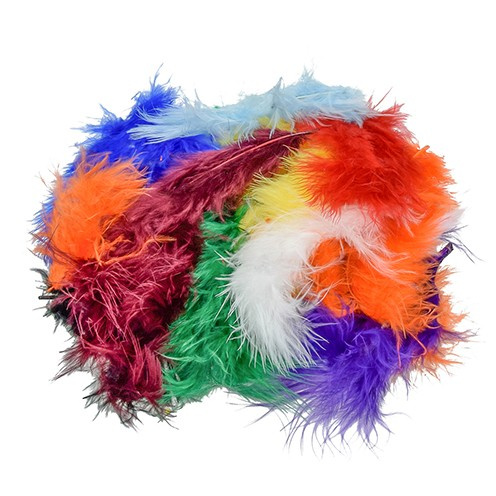 Peříčka (22ks) mix barev 2g Marabu