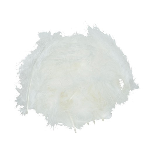 Peříčka (22ks) bílá 2g Marabu