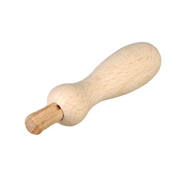 Dřevěný držák na 1 jehlu na plstění dvoudílný