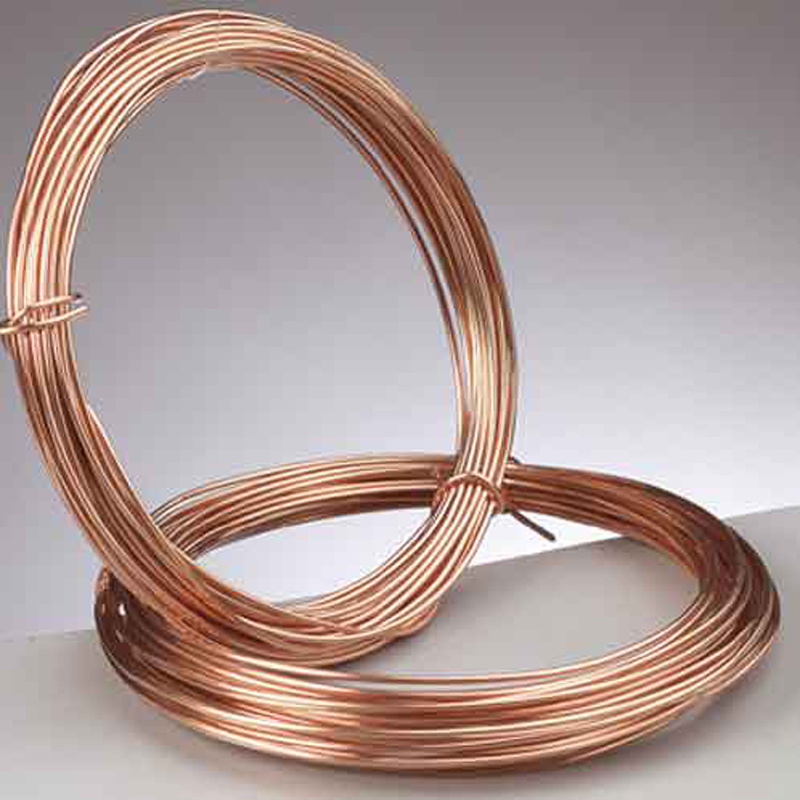 Měděný drátek kulatý 0,6mm x 10m